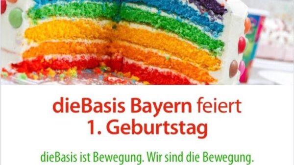 dieBasis Bayern feiert 1. Geburtstag