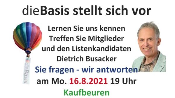 Infoabend in Kaufbeuren