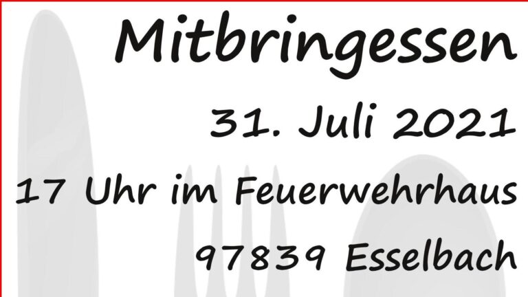 Mitbringsessen in 97839 Esselbach