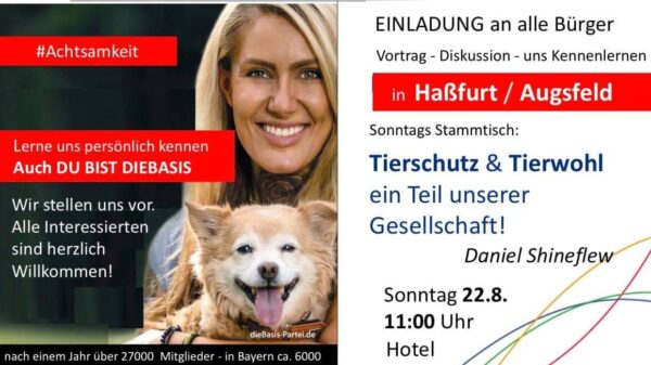 Tierschutz und Tierwohl, ein Teil unserer Gesellschaft