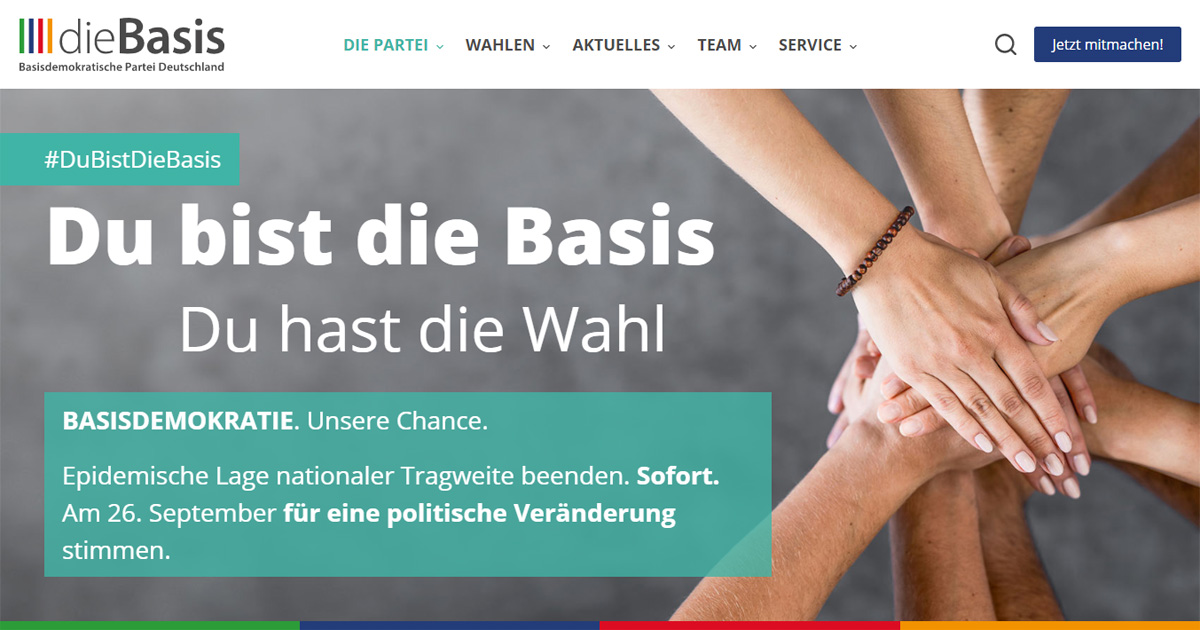 dieBasis - OpenGraph-Vorschaubild für Facebook