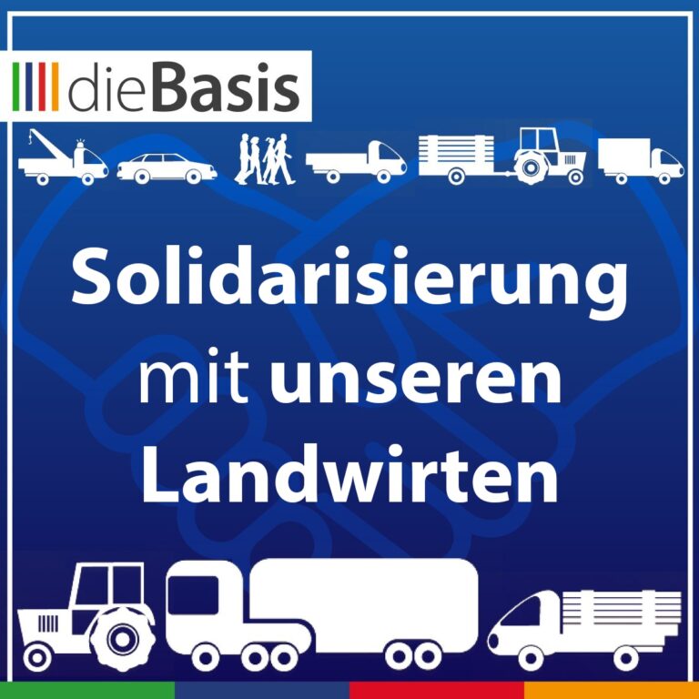 Solidarisierung mit unseren Landwirten