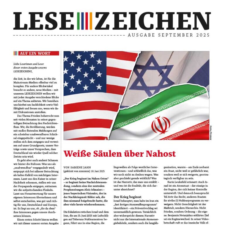 Beitragsbild zum dieBasis LESEZEICHEN September 2025