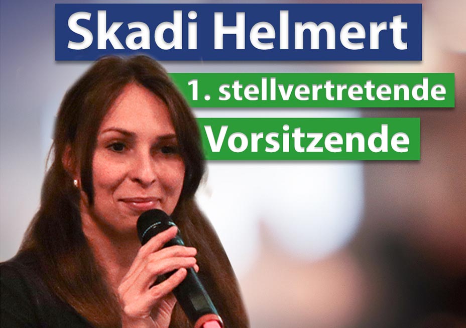 Inhalts-Bild zum Artikel "Basisdemokratische Partei Deutschland: neuer Bundesvorstand" vom 18.11.2025 - Skadi Helmert