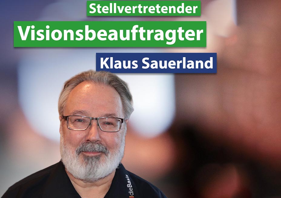Inhalts-Bild zum Artikel "Basisdemokratische Partei Deutschland: neuer Bundesvorstand" vom 18.11.2025 - Klaus Sauerland
