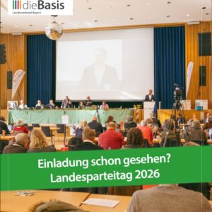 Beitragsbild zur Pressemitteilung dieBasis Landesverband Bayern - Landesparteitag 2026