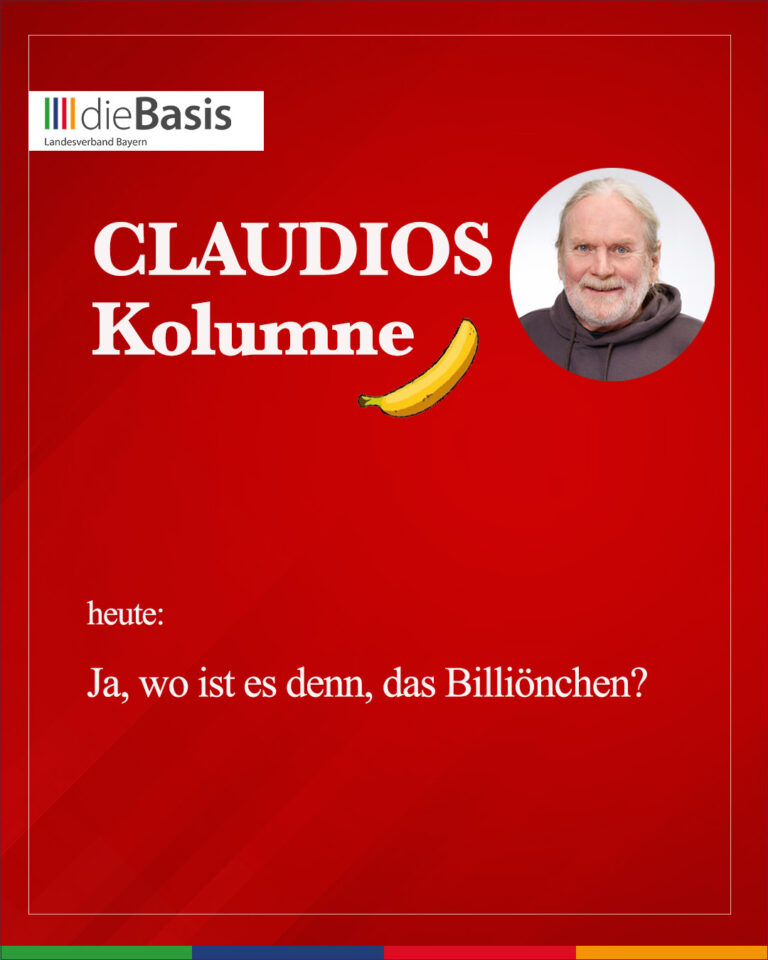 dieBasis - Claudios Kolumne