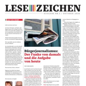 Beitragsbild zum dieBasis LESEZEICHEN Oktober 2026